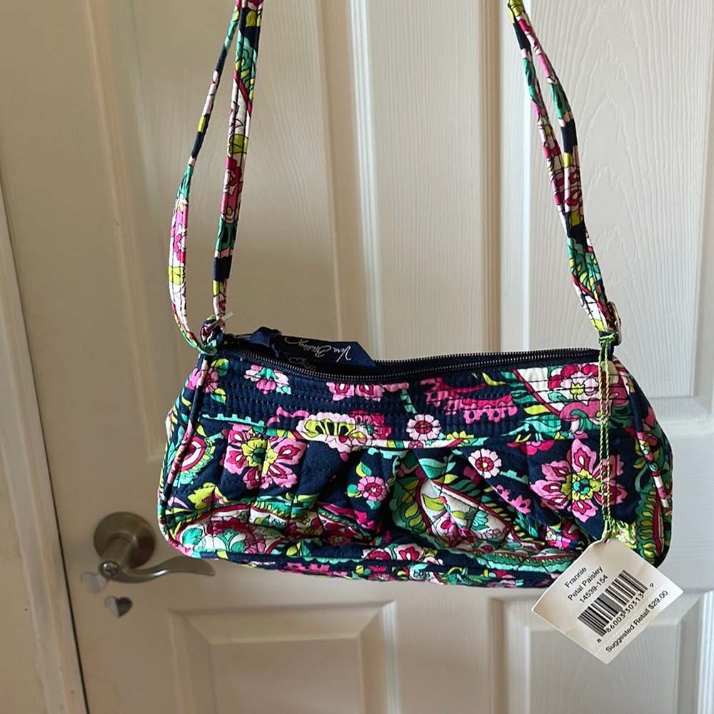 Vera Bradley Frankie Petal Paisley purse